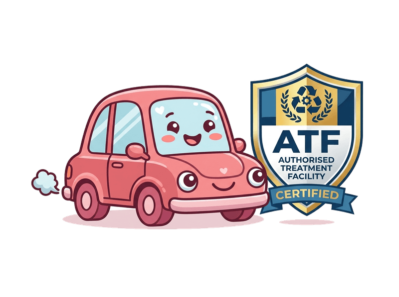 ATF Licensed vehicle processing